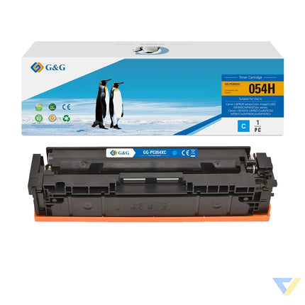 G&G Compatible Canon 054H Toner Cyan-0
