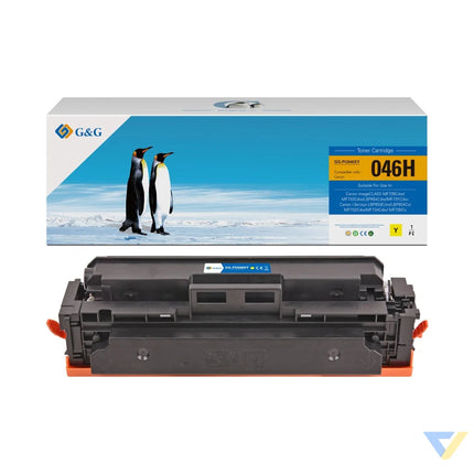 G&G Compatible Canon Cartridge 046H Yellow Toner Yellow-0
