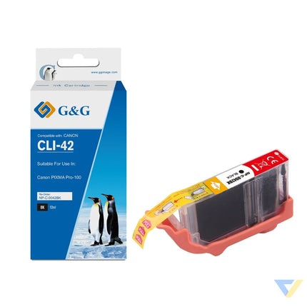 G&G Compatible Canon CLI-42BK Ink B-0