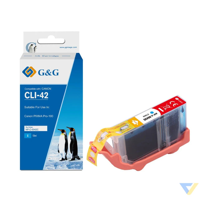 G&G Compatible Canon CLI-42C Ink C-0