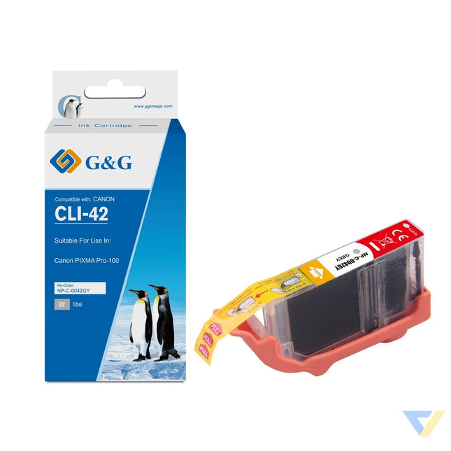 G&G Compatible Canon CLI-42GY Ink GY-0