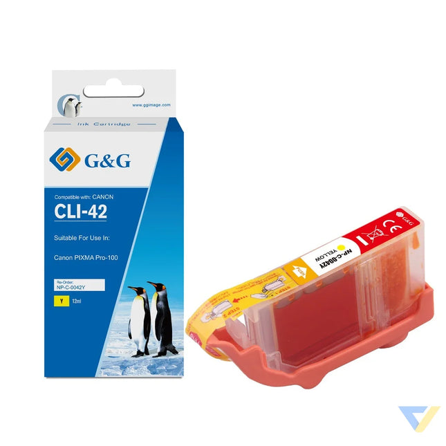 G&G Compatible Canon CLI-42Y Ink Y-0