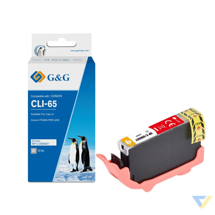 G&G Compatible Canon CLI-65GY Inkjet Cartridge Gray-0