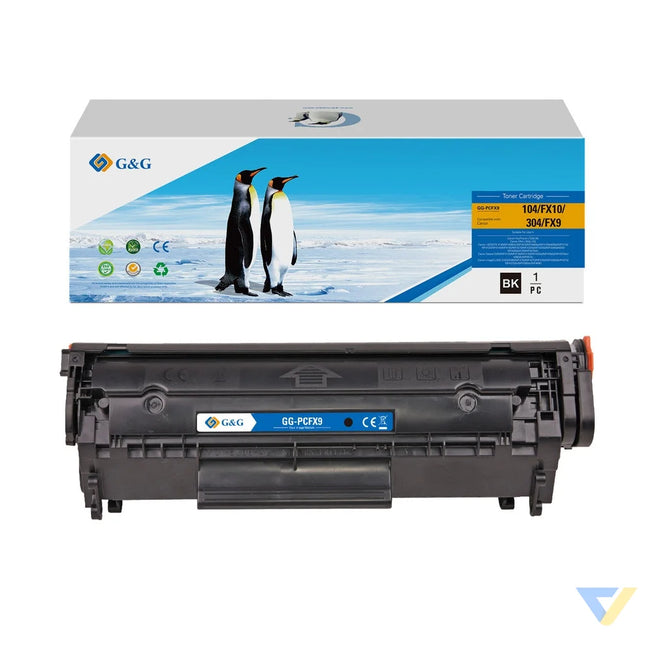 G&G Compatible Canon CRG104/FX-10/CRG304/FX-9 Toner Mono-0