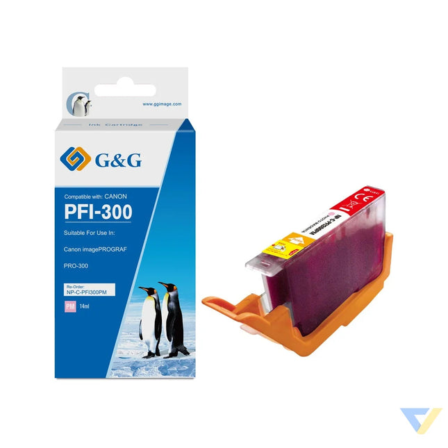 G&G Compatible Canon PFI-300P Inkjet Cartridge Magenta-0