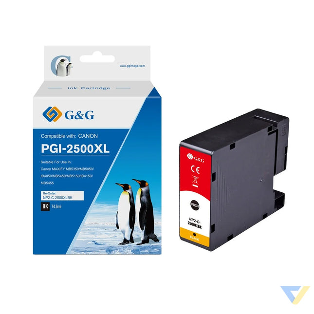 G&G Compatible Canon PGI-2500XLBK Ink B-0