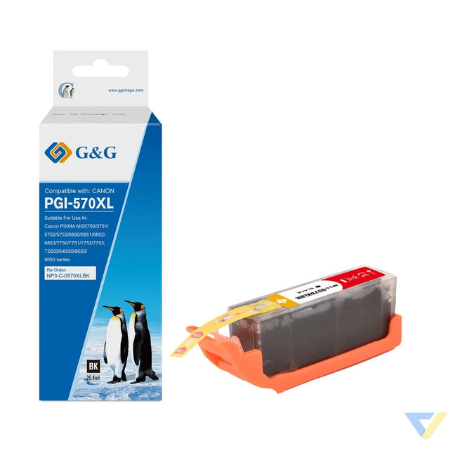 G&G Compatible Canon PGI-570XLBK Ink B-0