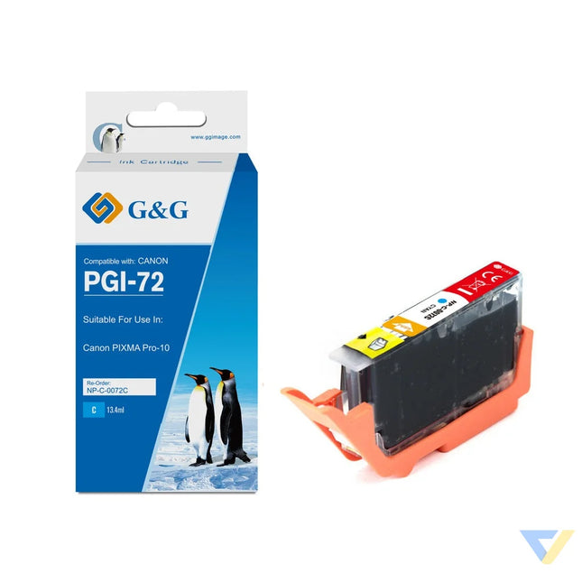 G&G Compatible Canon PGI-72 Inkjet Cartridge C(PG)-0