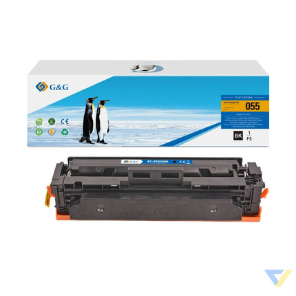 G&G Compatible Canon Toner 055 Black/Cartridge 055 Black Toner Black-0