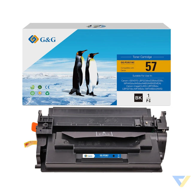 G&G Compatible Canon Toner 057/Cartridge 057 Toner Mono-0