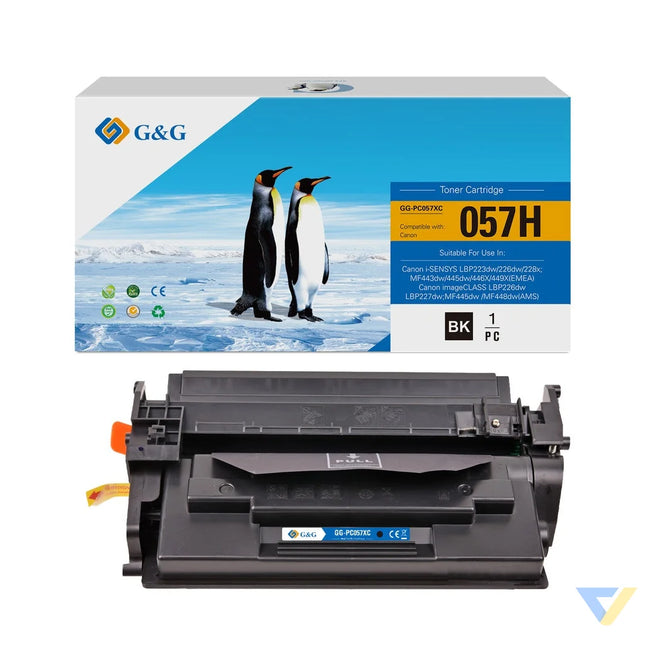 G&G Compatible Canon Toner 057H/Cartridge 057H Toner Mono-0