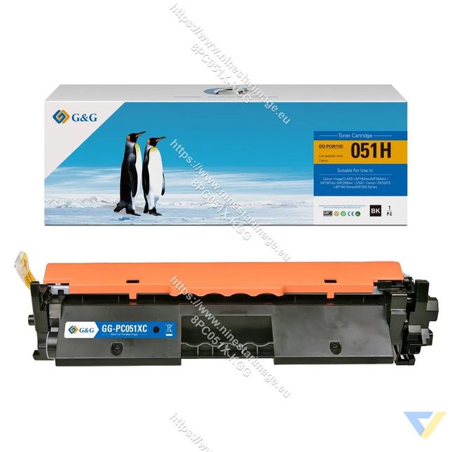 G&G Compatible Canon Toner Cartridge 051H Toner Mono-0