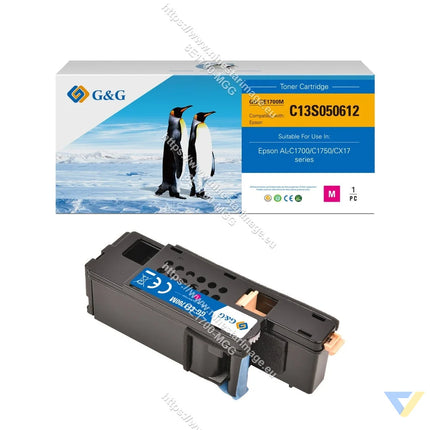 G&G Compatible Epson C13S050612 Toner Magenta-0