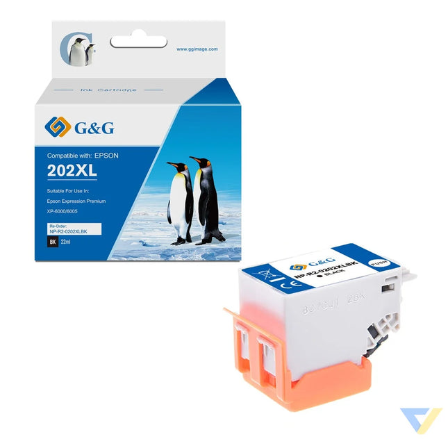 G&G Compatible Epson C13T02G14010 Ink B-0