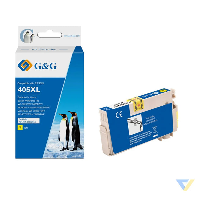 G&G Compatible Epson C13T05H44010 Ink Y-0