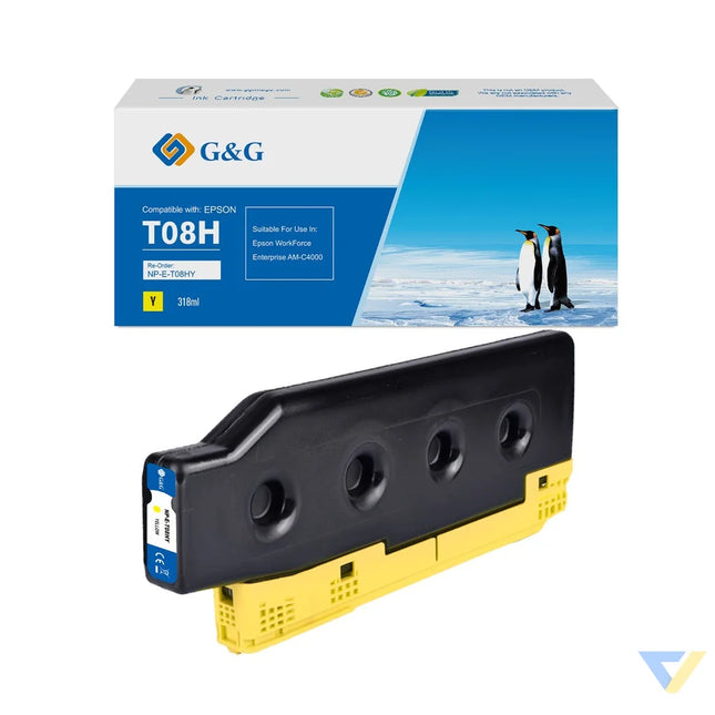 G&G Compatible Epson Epson C13T08H400 Ink Y-0