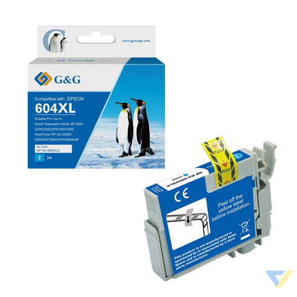 G&G Compatible Epson C13T10H24010 Inkjet Cartridge Cyan-0