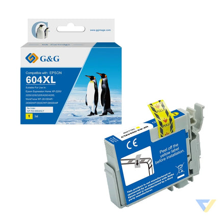 G&G Compatible Epson C13T10H44010 Inkjet Cartridge Yellow-0