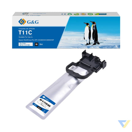 G&G Compatible Epson C13T11C140 Ink B-0
