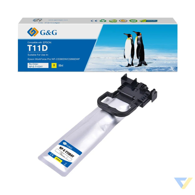 G&G Compatible Epson C13T11D440 Ink Y-0