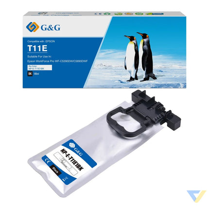 G&G Compatible Epson C13T11E140 Ink B-0