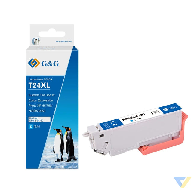 G&G Compatible Epson C13T24324010 Ink C-0