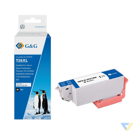 G&G Compatible Epson C13T26214010 Ink B-0