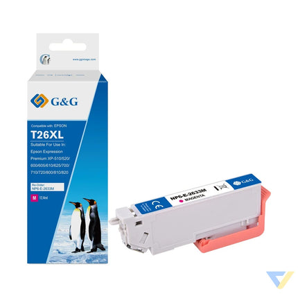 G&G Compatible Epson C13T26334010 Ink M-0