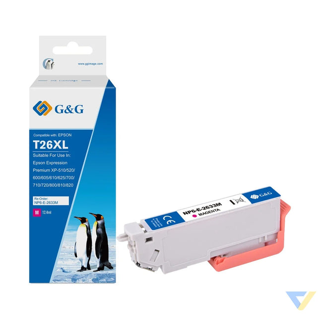 G&G Compatible Epson C13T26334010 Ink M-0