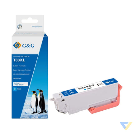 G&G Compatible Epson C13T33624010 Ink C-0