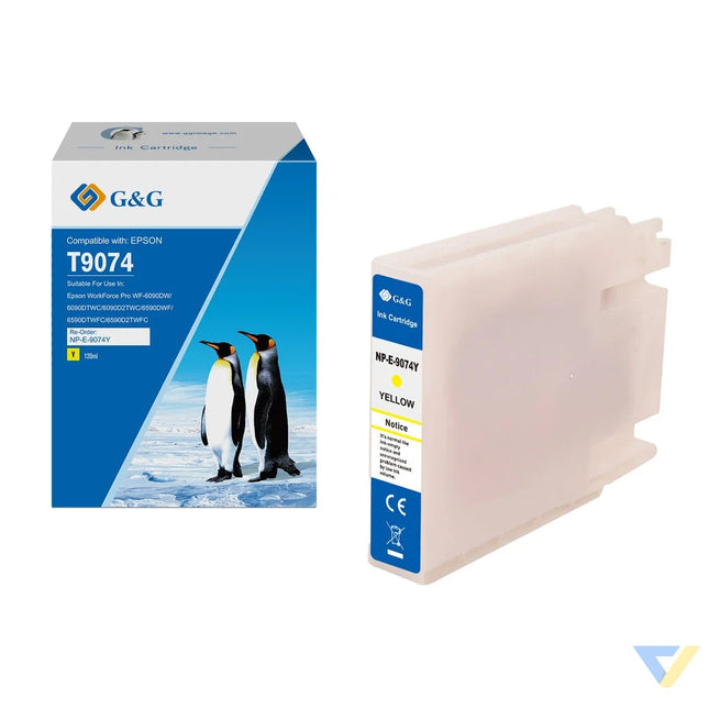 G&G Compatible Epson C13T907440 Inkjet Cartridge Yellow-0