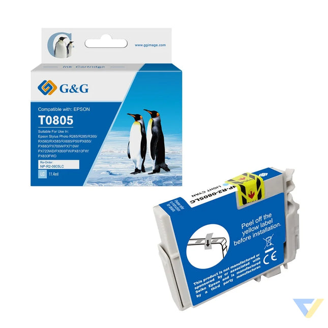 G&G Compatible Epson T0805 Ink Light C-0