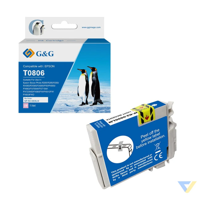 G&G Compatible Epson T0806 Ink Light M-0