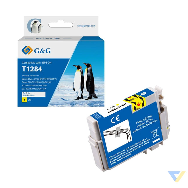 G&G Compatible Epson T1284 Ink Y-0