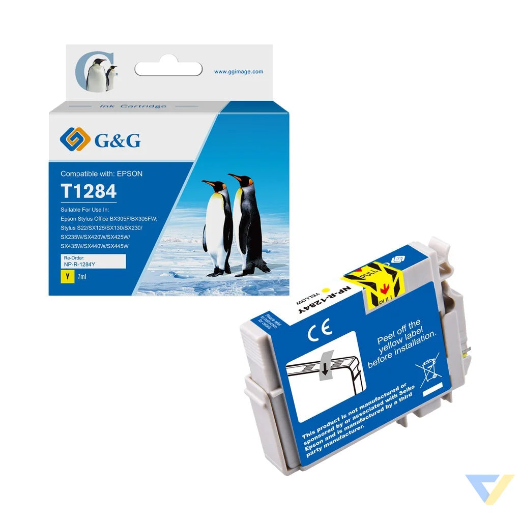 G&G Compatible Epson T1284 Ink Y-0