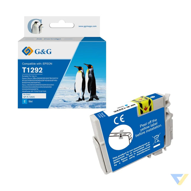 G&G Compatible Epson T1292 Ink C-0