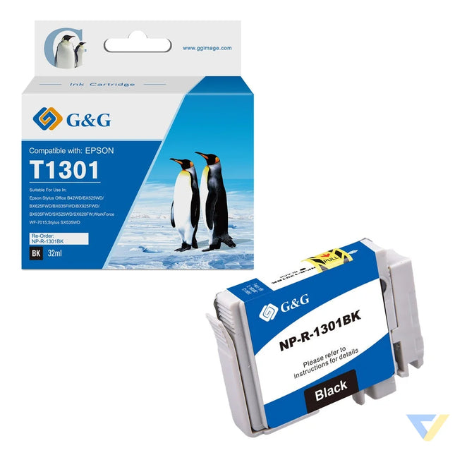G&G Compatible Epson T1301 Ink B-0