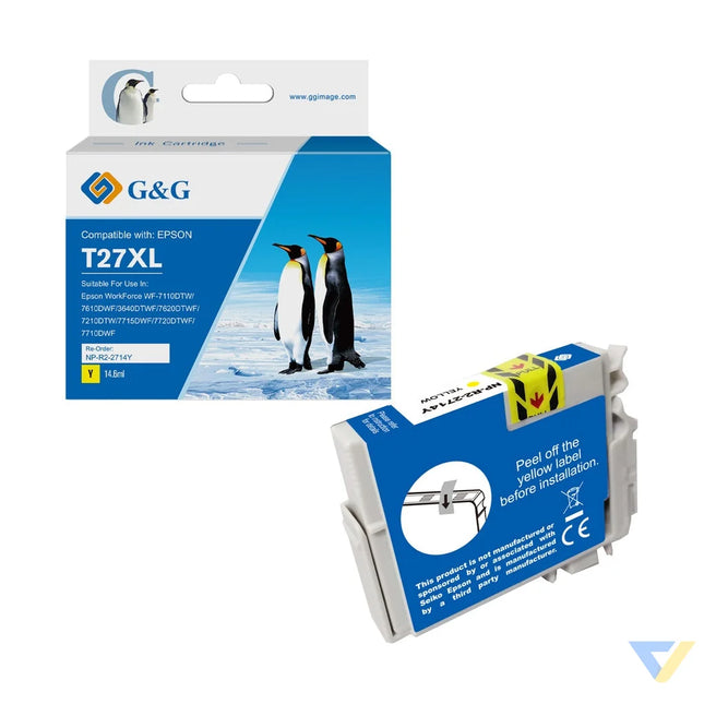 G&G Compatible Epson T2714 Ink Y-0