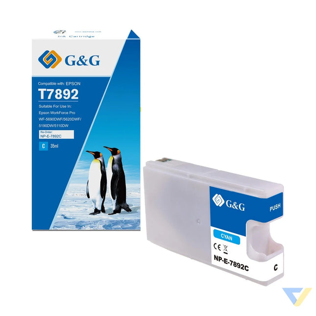 G&G Compatible Epson T7892 Ink C-0