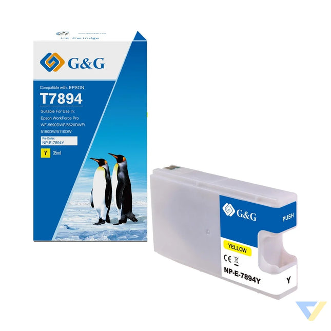 G&G Compatible Epson T7894 Ink Y-0