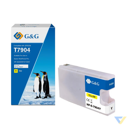 G&G Compatible Epson T7904 Ink Y-0