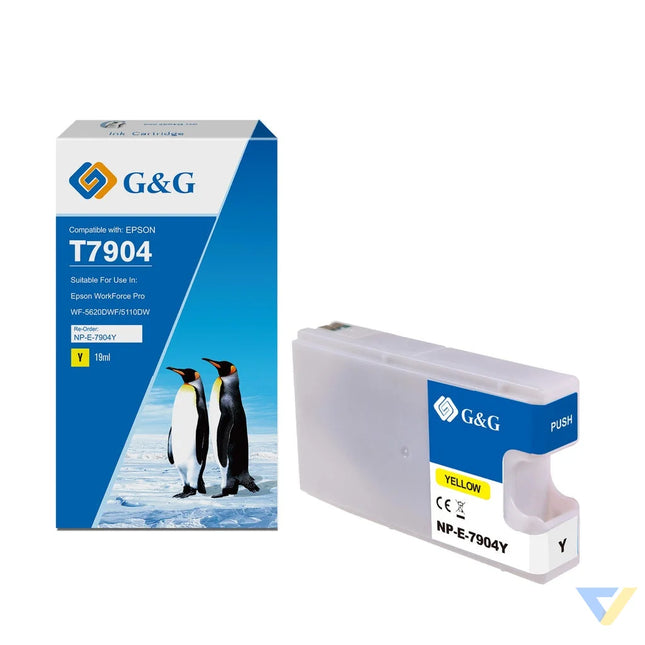 G&G Compatible Epson T7904 Ink Y-0