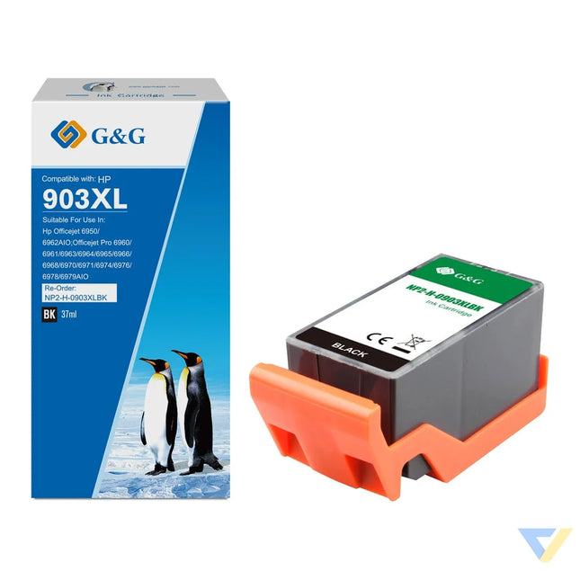 G&G Compatible HP 903XL BK Ink B-0