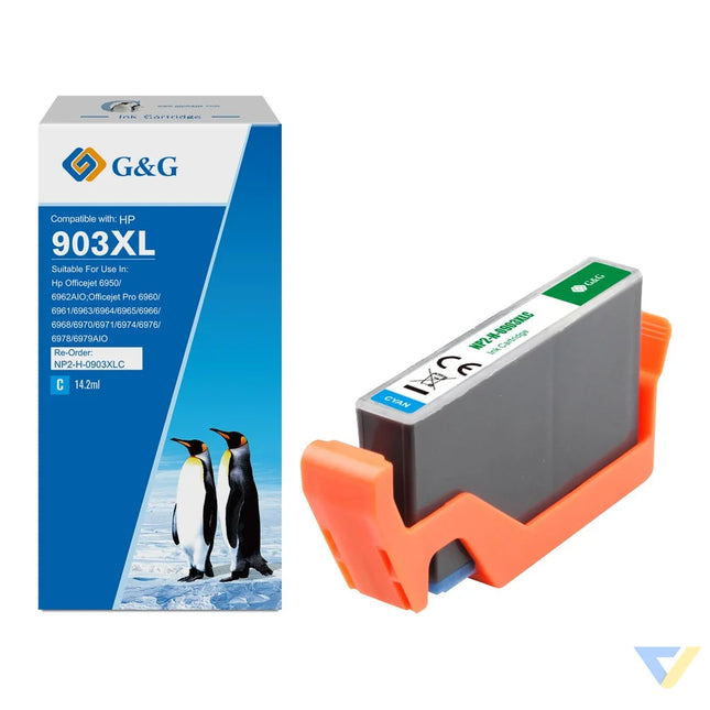 G&G Compatible HP 903XL Cyan Ink C-0