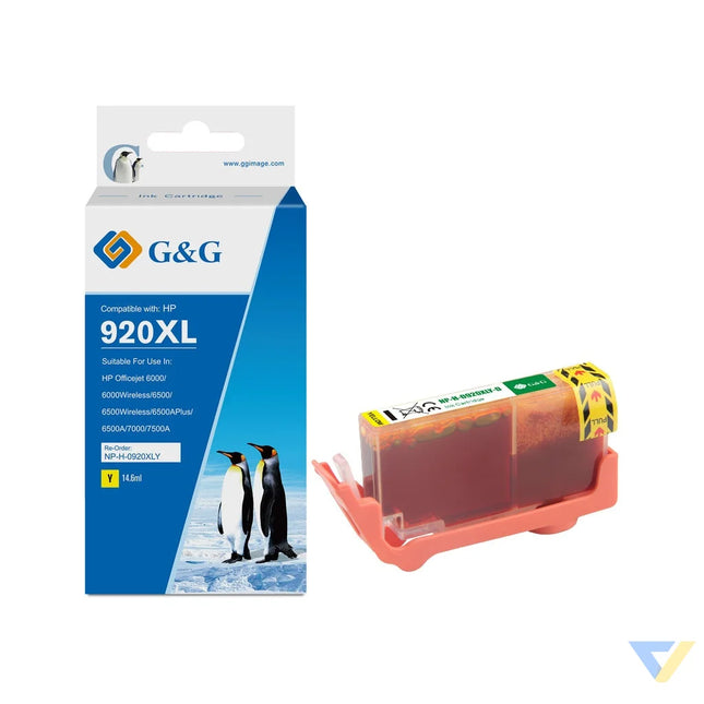 G&G Compatible HP 920XLY Ink Y-0