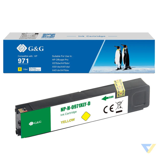 G&G Compatible HP 971XLY Ink Y-0