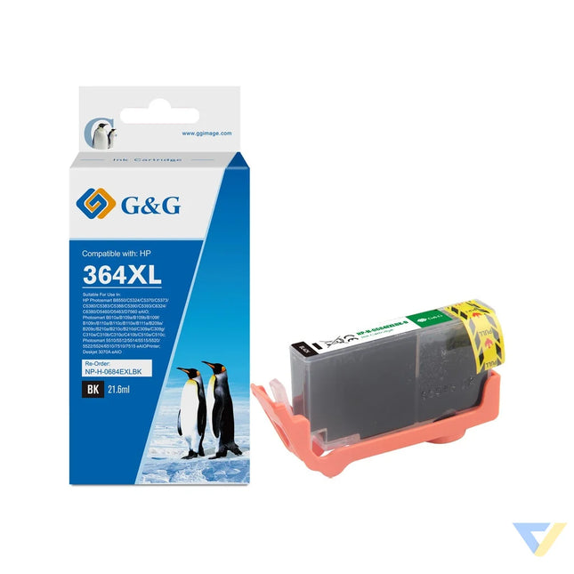 G&G Compatible HP CB321EE (HP364XL) Ink B-0