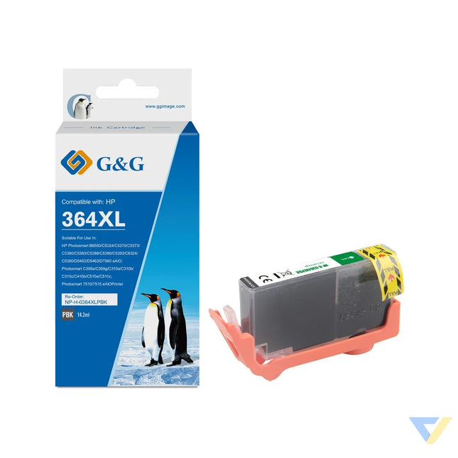 G&G Compatible HP CB322EE (HP364XL) Ink PBK-0
