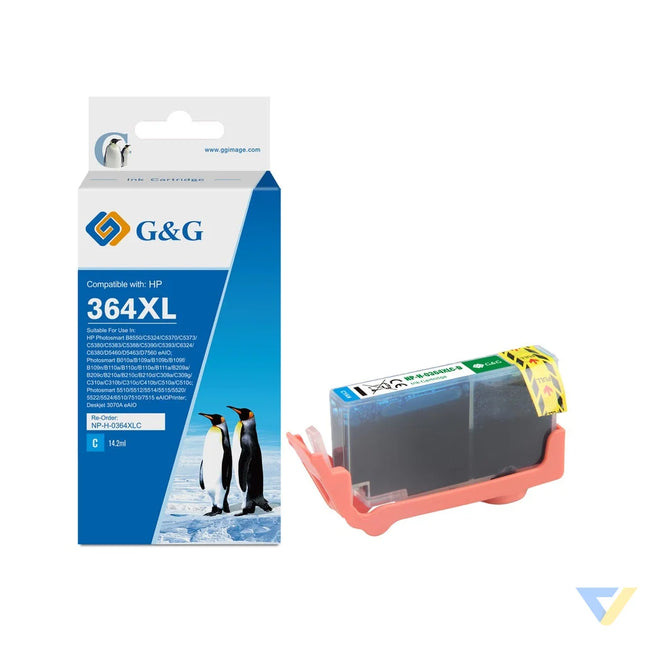 G&G Compatible HP CB323EE (HP364XL) Ink C-0