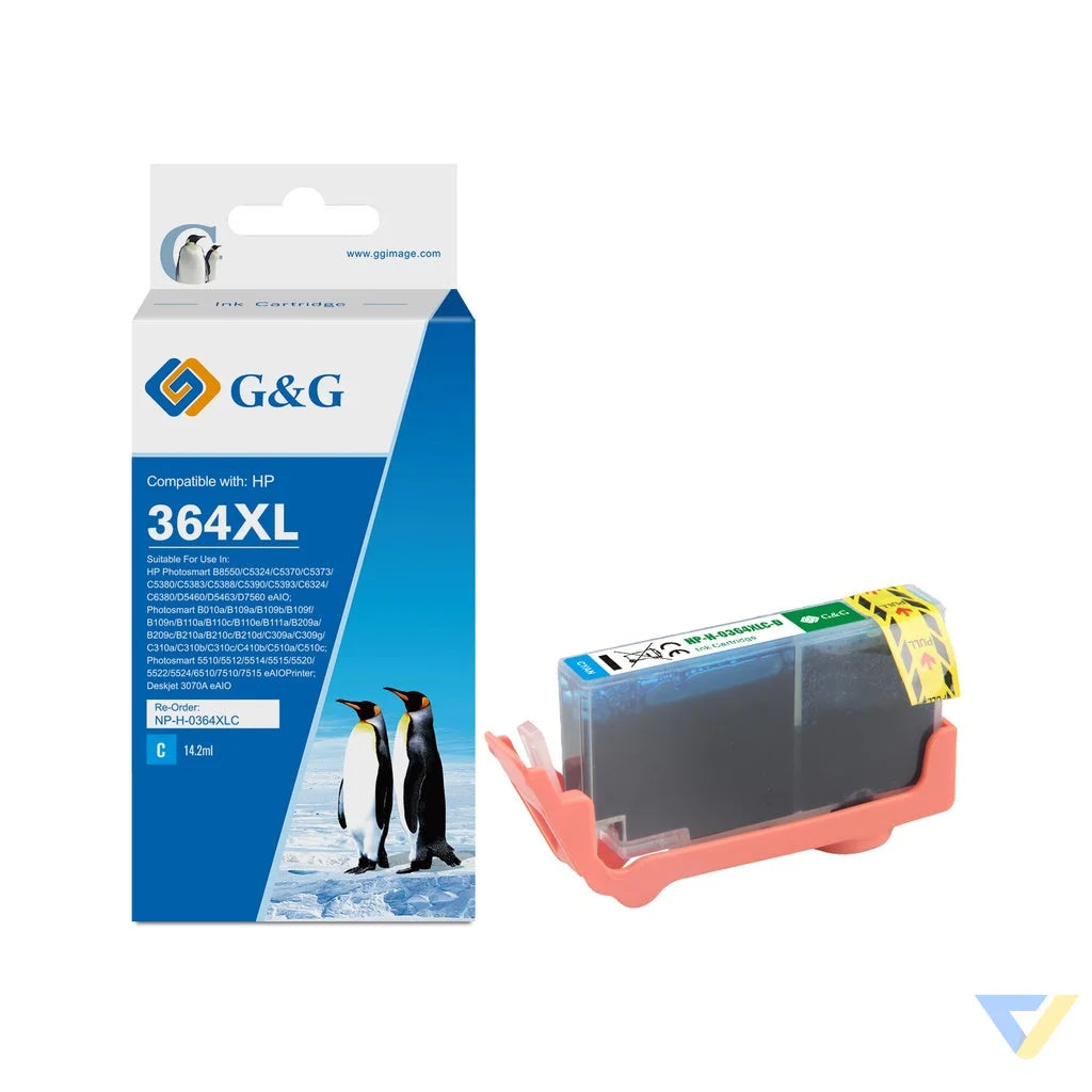 G&G Compatible HP CB323EE (HP364XL) Ink C-0